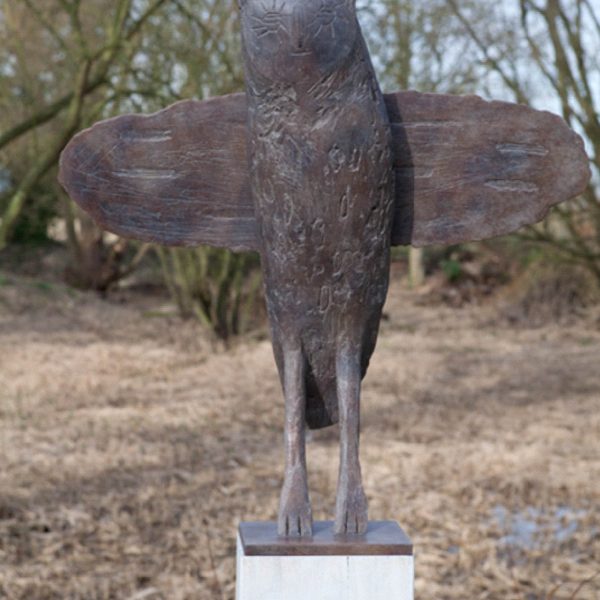 Christopher Marvell Long-eared Owl, Bronze ed. of V 79 x 75 cm