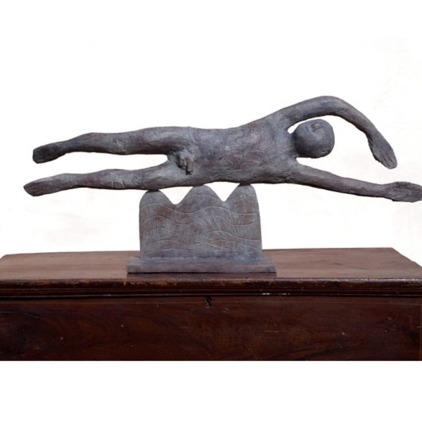 Christopher Marvell Swimmer, Bronze ed. of 5 35 x 84 cm