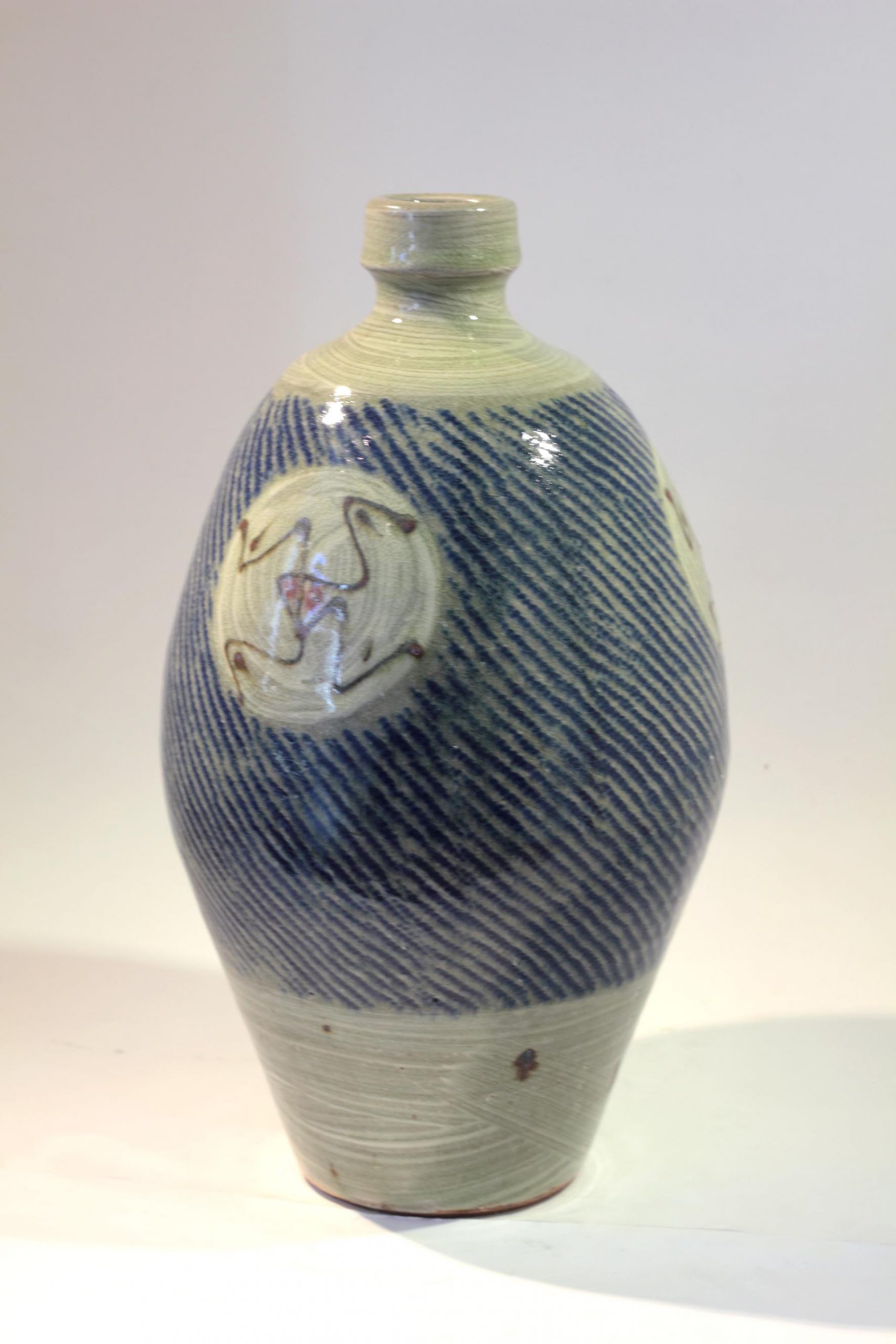 William Plumptre 25. Thrown Bottle, Stoneware 38x20cm
