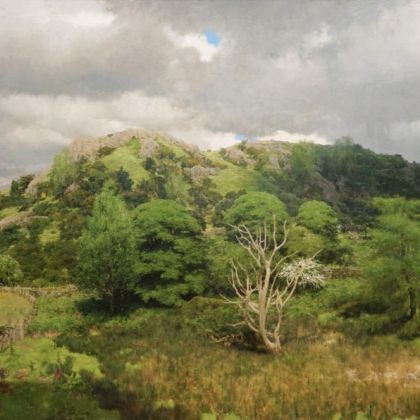 Martin Greenland Nameless Hill, Oil on canvas