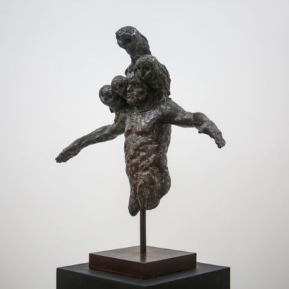 Beth Carter, The Watchman Bronze, Ed of 10, 78 x 69 x 28cm