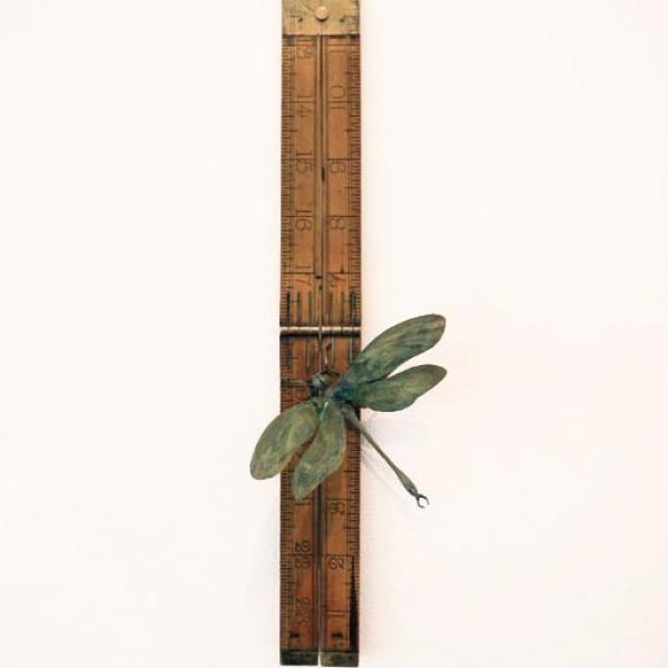 Patrick Haines Soul Measure I, Bronze Dragonfly, Ruler Ed. 10