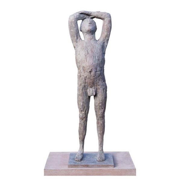 Christopher Marvell Man Standing, Bronze Ed. of 5 80 x 23 cm.