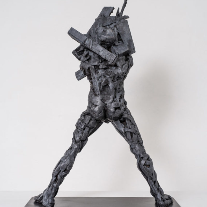 Anna Gillespie, Mayhem, Bronze, 1/6, 59 x 40 x 17 cm