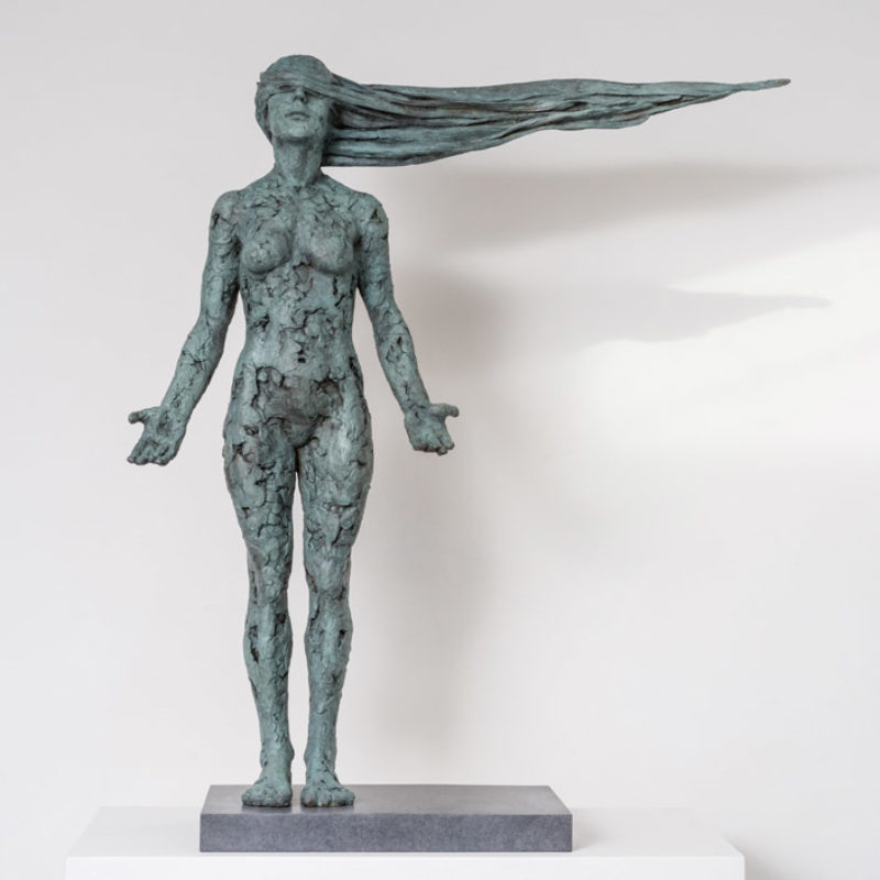 Anna Gillespie, Where Now, 1 of 9, Bronze, 88 x 75 x 21 cm