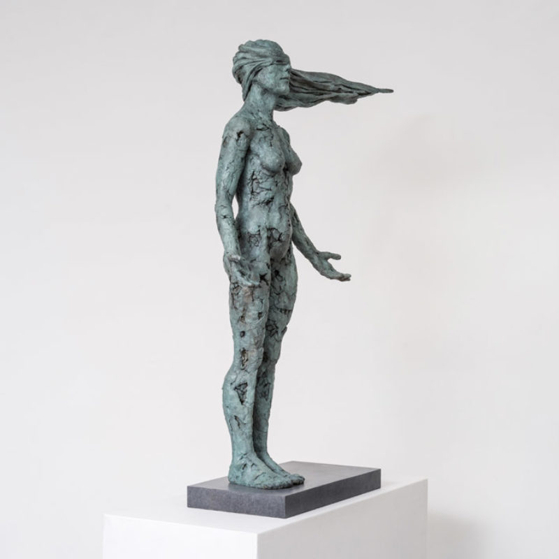Anna Gillespie, Where Now, 1 of 9, Bronze, 88 x 75 x 21 cm