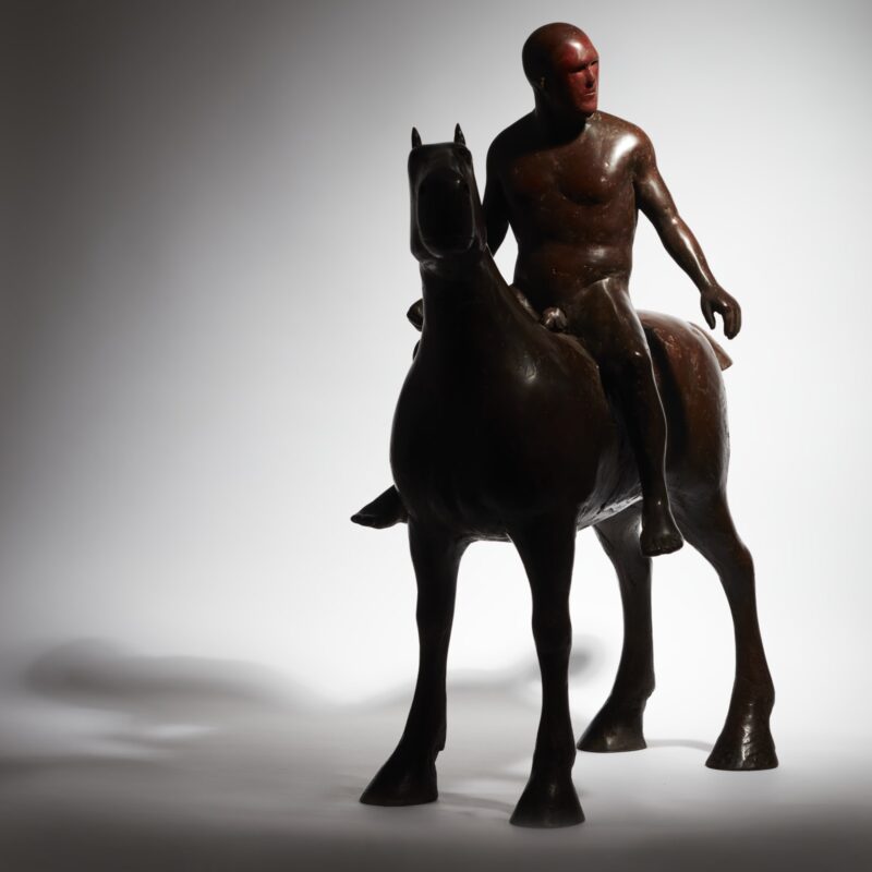 Hunter on Horseback, Bronze, Ed. 2 of 6 80 x 65 x 26 cm. £11,000