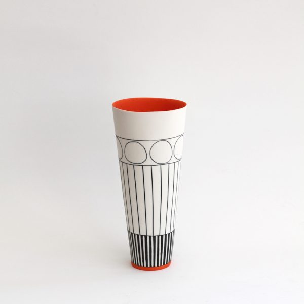 S15. Cone Vase II, Parian Clay 21 x 11 cm. £320