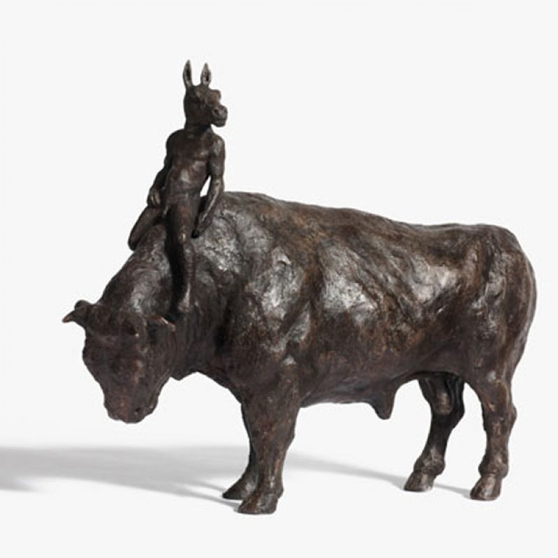 Bull and Rider, Bronze Ed. of 15 56 x 33 x 15 cm. £5,280