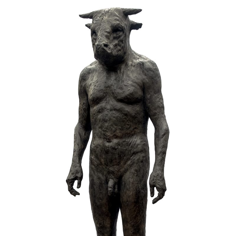 Giant Standing Minotaur, Bronze Ed. of 10 185 x 64 x 61 cm. £38,000