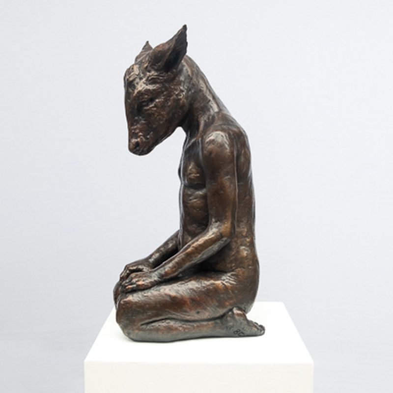 Faun, Bronze Ed. 10 70 x 30 x 35 cm.